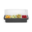 Cutie ingrediente cu 4 compartimente, Bar , 480x150x(H)100mm