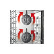 Cuptor convectie HENDI NANO, capacitate 4 tavi 600x400 mm, 2 elemente incalzire, termostat reglabil, 50-260 gr C, timer 0 - 120 min, 3200 W, 560x603x(H)530 mm