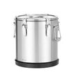 Container pentru transport alimentar, izolat din inox, Kitchen Line, 22L,  ø330x(H)370mm
