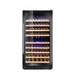 Dulap frigorific pentru vin cu reglare temperatura in 2 zone, 72 sticle,Hendi 232 litri, 220-240V/90W, 595x605x(H)1225 mm