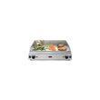 Gratar electric 2/3 neted, 1/3 striat Hendi Blue Line, 3500 W, 720x530x(H)250 mm, potrivit si pt uz profesional