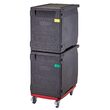 Suport de transport cu izolatie profesionala CAM GOBOX®, cu incarcare frontala, pentru recipiente de 600x400 mm, cu 6 ghidaje integrate