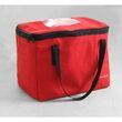 Geanta termoizolanta cu fermoar pentru 6 cutii de mancare, Rosu Hendi 450x290x(H)300 mm