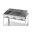 Grătar Green Fire cu 3 arzătoare, HENDI, Profi Line, 17,4 kW, 1078x612x(H)825mm