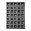 Matrita silicon SQUARE, 570x375x(H)25mm