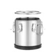 Container pentru transport alimentar, izolat din inox, Kitchen Line, 15L, ø300x(H)330mm