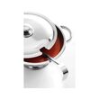 Supiera cu capac si lingura servire, 2.7 lt, inox, Hendi, 27x(H)12 cm