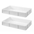 Cutie pentru aluat de pizza GN1/1, HENDI, GN 1/1, alb, 530x325x(H)90mm