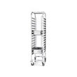 Carucior debarasare tavi, capacitate 15 tavi x GN 1/1(530x325mm), inox, 615x450x(H)1695 mm, Hendi