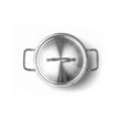 Oala cu capac 4 Lit, 20 cm diametru x13 cm inaltime, inox, gama Hendi Profi Line