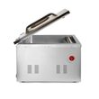 Aparat profesional de vidat cu camera 1000 W, banda sigilare 410 mm, latime 3 mm, timp si ciclu de sigilare ajustabile, Inox, display digital, Hendi Profi Line,  505x567x(h)465 mm