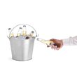 Galeata inox pentru servire bere cu deschizator sticle integrat, Hendi 230x(H)180 mm