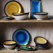 Ramekin, set de 12 buc, Fine Dine, Lazur 50 mm