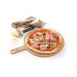 Tava servire pizza cu maner lemn laminat patentat rezistenta la temperatura pana la 175?C Hendi 254x(H)6 mm