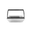 Vitrina frigorifica de prezentare salate, 67 lt, interval temp. 0-12 gr C, 105 W, corp inox, ARKTIC by Hendi, 767x612x(H)328 mm, Clasa energetica C