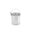 Cos servire rustic, tip galeata, Hendi, otel galvanizat, 70x(H)65