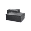 Cutie termoizolanta cu capac pentru transport, 53 lt, ideala pentru transport, spuma polipropilenica, interior 625x425x(H)200mm, exterior 685x485x(H)260 mm, Hendi Kitchen Line