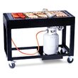 Barbecue pe gaz Tampa, HENDI, Negru, 10kW, 1260x580x(H)900mm
