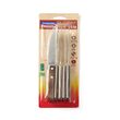 Set de cutite pentru friptura si pizza Churrasco, 6 bucati Hendi, Tramontina, Maro, (L)215 mm
