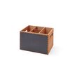 Suport tacamuri din lemn durabil cu tabla integrata 210x150x(H)150 mm Hendi