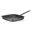 Tigaie patrata, grill,  26x28 cm (H) 42mm otel carbon