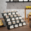 Scari bufet 6 trepte negre ,  Fine Dine