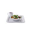 Tava servire dreptunghiulara, GN 1/2 (26.5 x 32.5 cm), Hendi, din plastic imitatie granit, potrivita sipt uz profesional