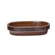 Cos de paine oval, Hendi, Maro, 6 buc, 275x175x(H)38mm