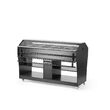 Carucior incalzire GN1/1 pentru bufet Hendi, capacitate 1490L, 2000w, 1490x765x(H)1370mm