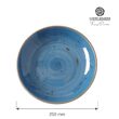 Bol de mica adancime albastru, 250 mm