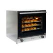 Cuptor convectie Hendi H90, 4 tavi 438x315 mm incluse, 2 elemente incalzire, 2 ventilatoare, termostat reglabil 50-300 gr C, timer 0-120 min, 2670 W, 595x595x(H)570 mm