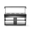 Carucior incalzire GN1/1 pentru bufet Hendi, capacitate 1490L, 2000w, 1490x765x(H)1370mm