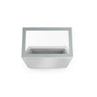 Vitrina de prezentare pentru inghetata, 77 lt, -18/-25 gr C, corp inox, ARKTIC by Hendi, 867x735x(H)373mm, Clasa energetica E