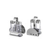 Set condimente / oliviera, Hendi, 3 piese: sare, piper, suport servetele, 85x75x(H)115 mm.