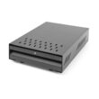 Stand dreptunghiular presa cafea Hendi, 350x250x(H)90 mm, Negru, otel carbon