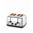 Prajitor paine, 4 felii, inox, 240V/1500w, 295x335x(H)180mm