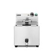 Friteuza XL, Profi Line cu robinet de scurgere, 10L, 400V / 6600W, 302x687x(H)375 mm 