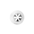 Varf decorare pentru cofetarie/patiserie, Hendi, in forma de stea, Inox, diametru 10 mm