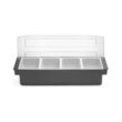 Cutie ingrediente cu 4 compartimente, Bar , 480x150x(H)100mm