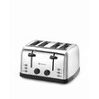 Prajitor paine, 4 felii, inox, 240V/1500w, 295x335x(H)180mm