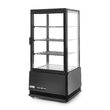 Vitrina de prezentare 78 L (neagra) - 230 V, 170 W, 452X406X (H)966 mm