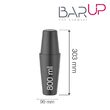 Shaker Tin-on-Tin Boston, negru, Bar up, 0,8L, ø90x(H)303mm