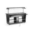 Carucior incalzire GN1/1 pentru bufet Hendi, capacitate 1490L, 2000w, 1490x765x(H)1370mm