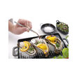 Penseta cu varf curbat, (L)305 mm, inox, pentru dezosare peste / manevrare produse fierbinti / decorare, Hendi