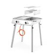 Gratar pe gaz Xantos, HENDI, 9,5kW, 770x710x(H)870mm