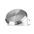 Oala cu capac 4 Lit, 20 cm diametru x13 cm inaltime, inox, gama Hendi Profi Line