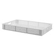 Cutie de uscare paste proaspete, alba, 600x400x70 mm, 14 L