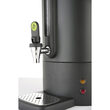 Boiler pentru bauturi fierbinti 9 litri, inox, negru mat, termostat 0-100 gr C, 950 W, Concept Line Hendi, 307x330x(H)450 mm