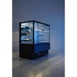 Vitrina frigorifica de prezentare interval temp. 2/6?C, 490 W corp inox, ARKTIC by Hendi, 1200x805x(H)1445 mm, 650 Litri, Clasa energetica C