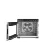 Deshidrator alimente Hendi Profi Line, 550 W, 6 tavi inox, interior si exterior inox, temperatura reglabila 35-75 C, Gri, timer, panou de control digital